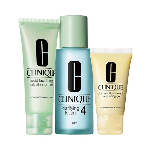 CLINIQUE Set Skin type 4 arcápoló szett zsíros bőrre