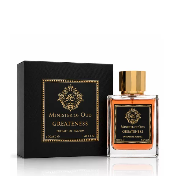 FRAGRANCE WORLD Minister Of Oud Greateness Parfum Extrait 100 ml FRAGRANCE WORLD Minister Of Oud Greateness Parfum Extrait 100 ml