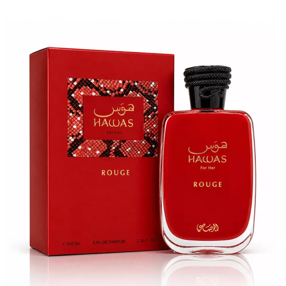 RASASI Hawas Rouge Eau De Parfum 100 ml RASASI Hawas Rouge Eau De Parfum 100 ml